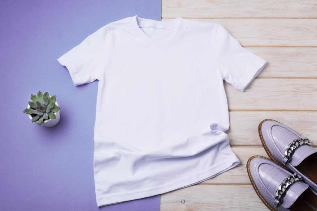 polera blanca para sublimación