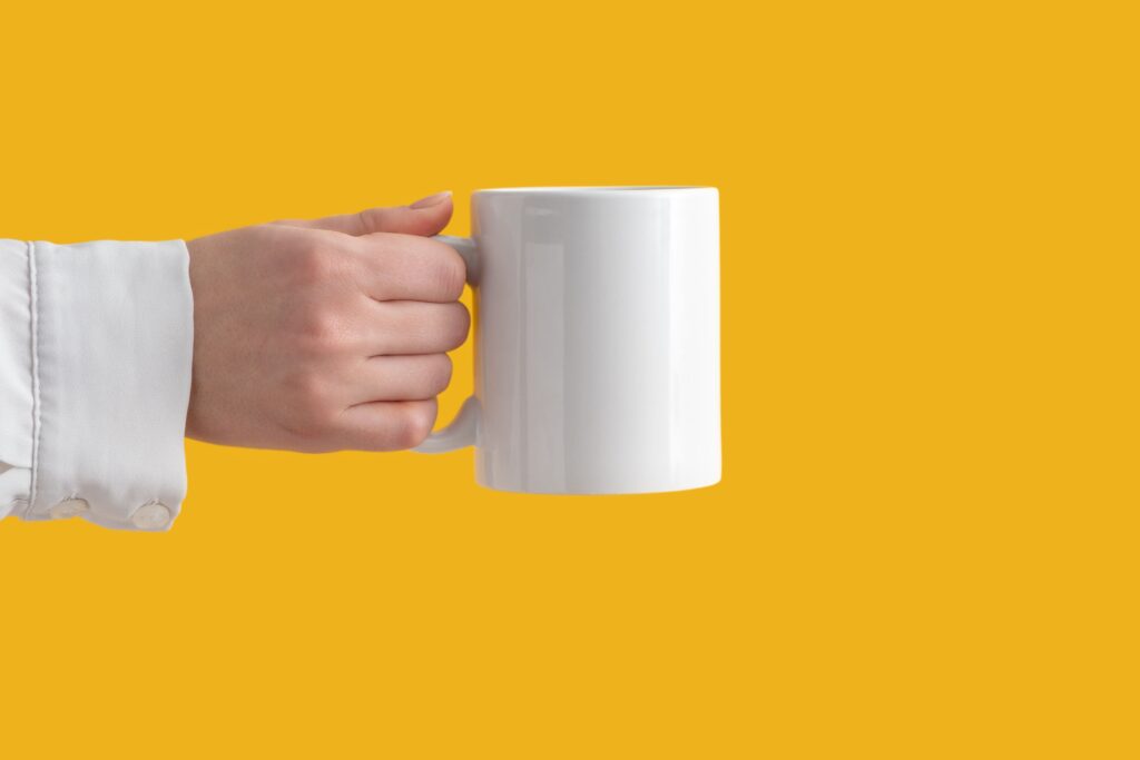 taza blanca sublimacion