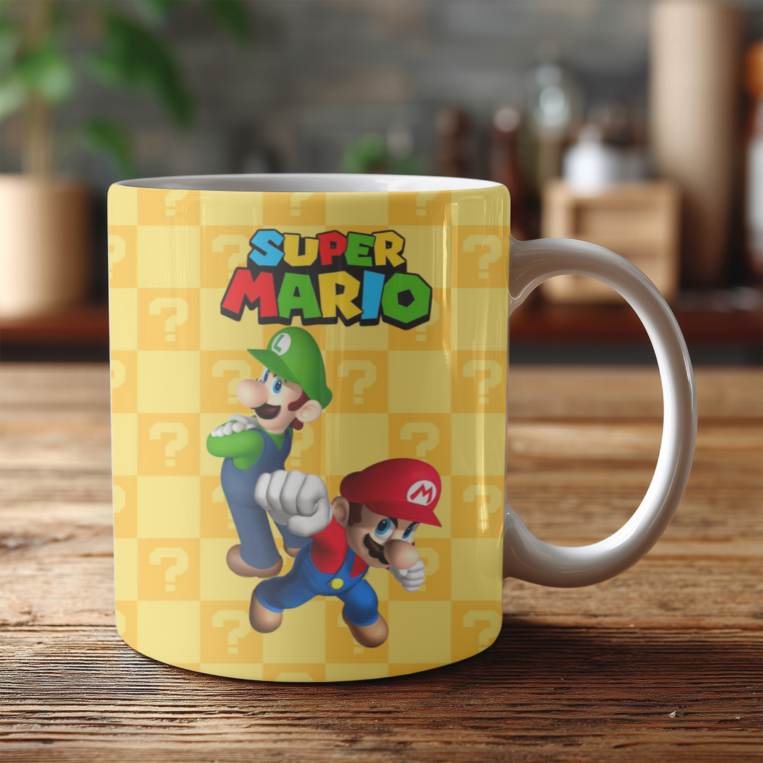 Pack 25 Plantillas para Tazones Super Mario | Sublimación PNG - Imagen 7