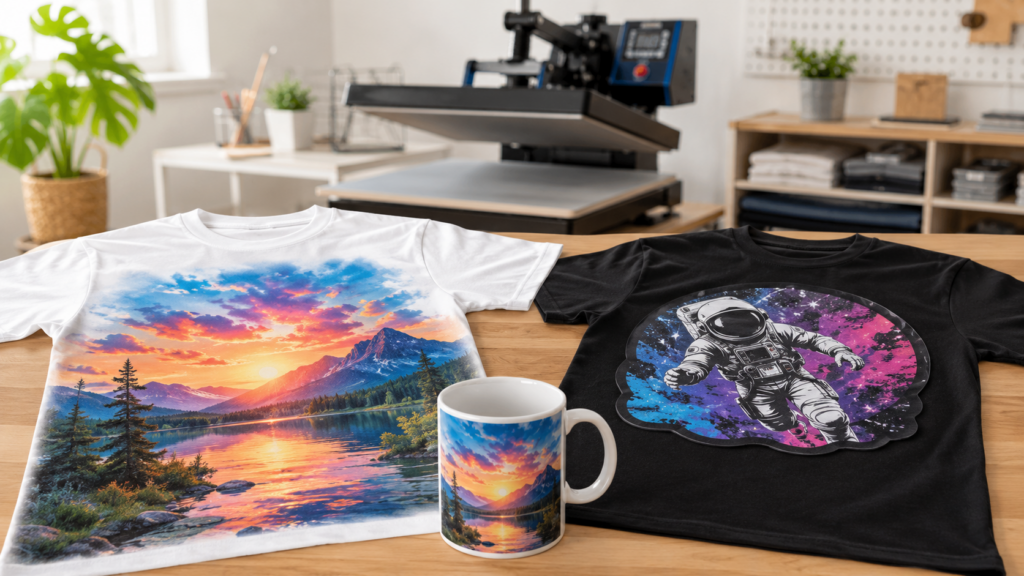 Diferencia entre sublimación y estampado en polera y tazón