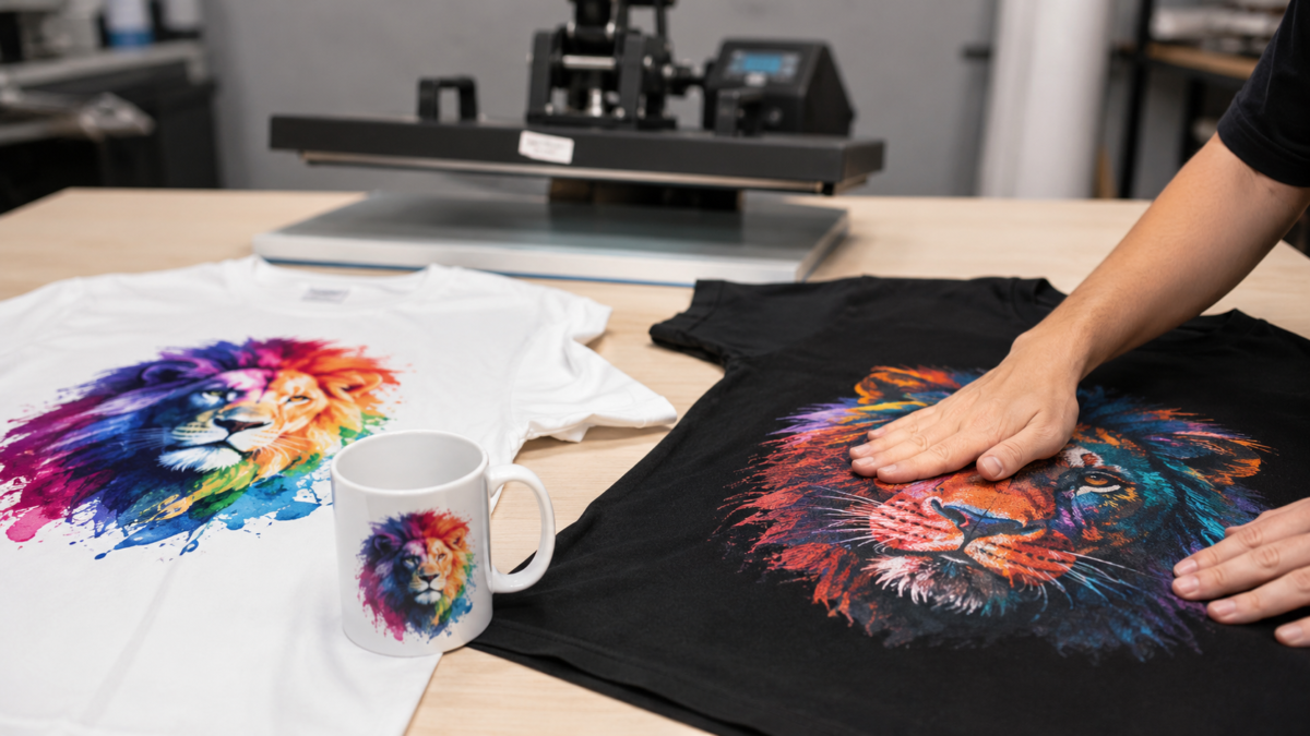 Diferencia entre sublimación y estampado en polera y tazón
